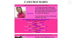 Desktop Screenshot of camchatbabes.com